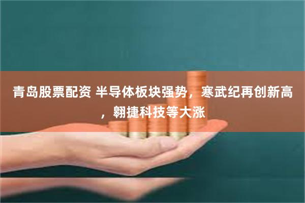 青岛股票配资 半导体板块强势，寒武纪再创新高，翱捷科技等大涨