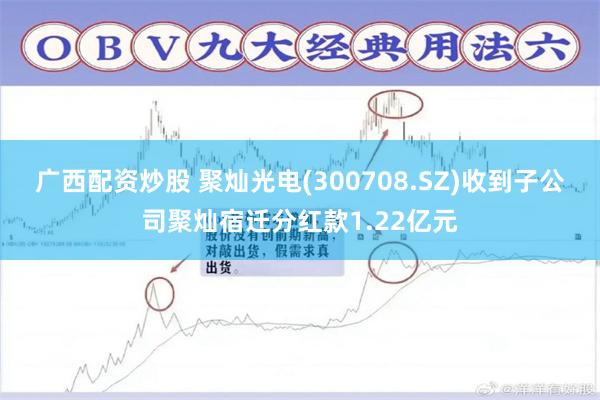 广西配资炒股 聚灿光电(300708.SZ)收到子公司聚灿宿迁分红款1.22亿元