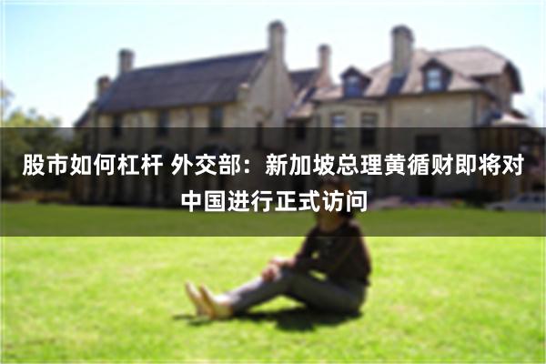 股市如何杠杆 外交部：新加坡总理黄循财即将对中国进行正式访问