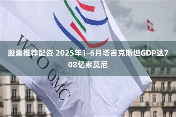 股票推荐配资 2025年1-6月塔吉克斯坦GDP达708亿索莫尼