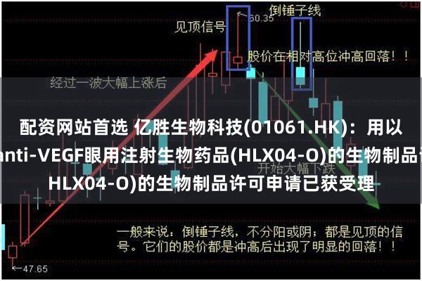 配资网站首选 亿胜生物科技(01061.HK)：用以治疗湿性AMD的anti-VEGF眼用注射生物药品(HLX04-O)的生物制品许可申请已获受理
