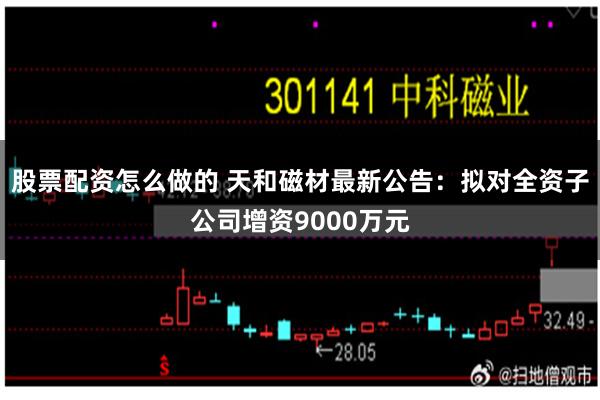 股票配资怎么做的 天和磁材最新公告：拟对全资子公司增资9000万元