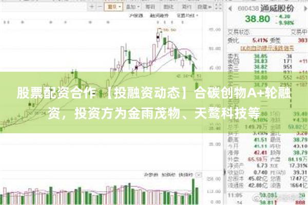 股票配资合作 【投融资动态】合碳创物A+轮融资，投资方为金雨茂物、天鹜科技等