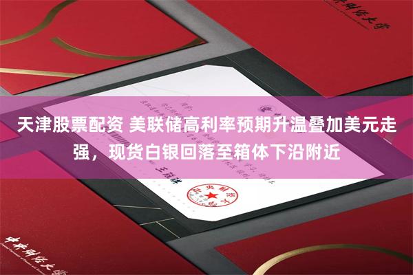 天津股票配资 美联储高利率预期升温叠加美元走强，现货白银回落至箱体下沿附近