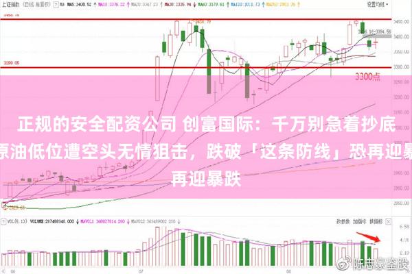 正规的安全配资公司 创富国际：千万别急着抄底！原油低位遭空头无情狙击，跌破「这条防线」恐再迎暴跌