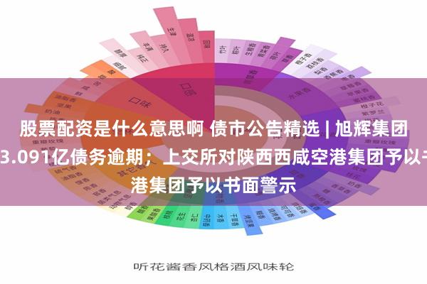 股票配资是什么意思啊 债市公告精选 | 旭辉集团子公司43.091亿债务逾期；上交所对陕西西咸空港集团予以书面警示