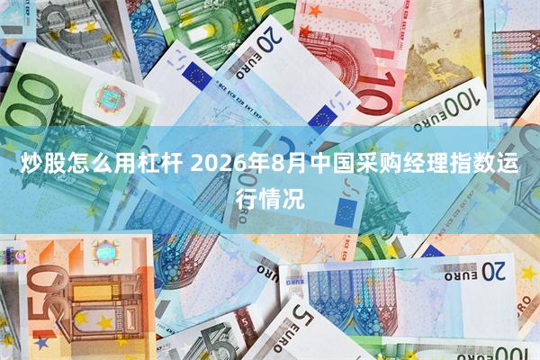炒股怎么用杠杆 2026年8月中国采购经理指数运行情况