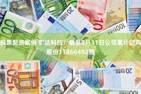 股票配资案例 旷达科技：截至8月31日公司累计回购股份11866492股