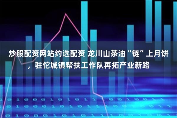 炒股配资网站约选配资 龙川山茶油“链”上月饼，驻佗城镇帮扶工作队再拓产业新路