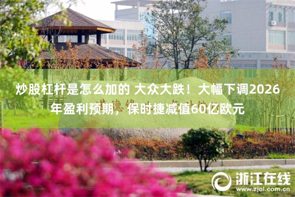炒股杠杆是怎么加的 大众大跌！大幅下调2026年盈利预期，保时捷减值60亿欧元