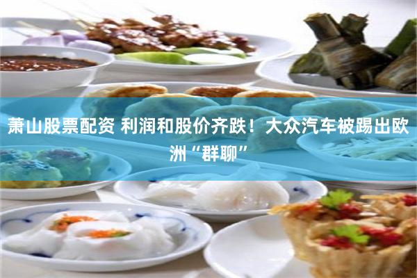 萧山股票配资 利润和股价齐跌！大众汽车被踢出欧洲“群聊”